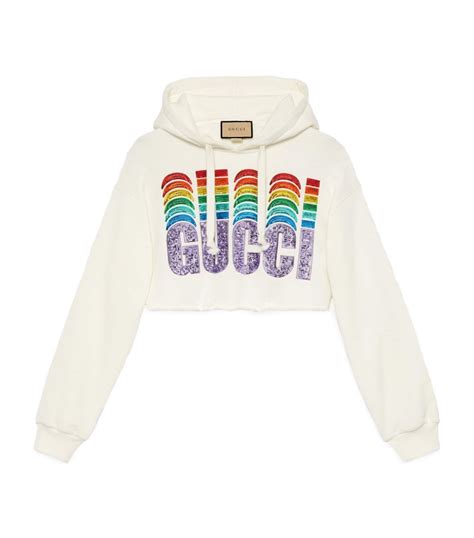 gucci crop top sweatshirt|Gucci boutique sweatshirt.